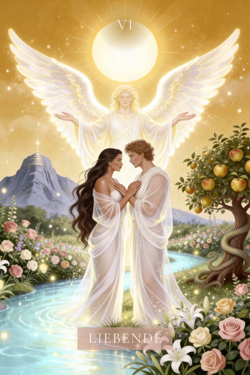 Tarotkarte Die Liebenden